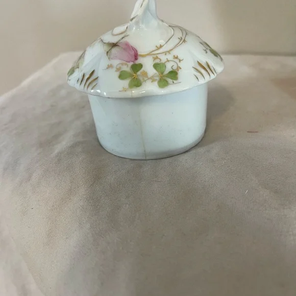 Dresden Germany Antique Porcelain Teapot Coffee Chocolate Pot Pitcher Roses Gold - Picture 7 of 16